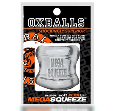 Oxballs - Mega Squeeze Pierścień Na Penisa Przezroczysty